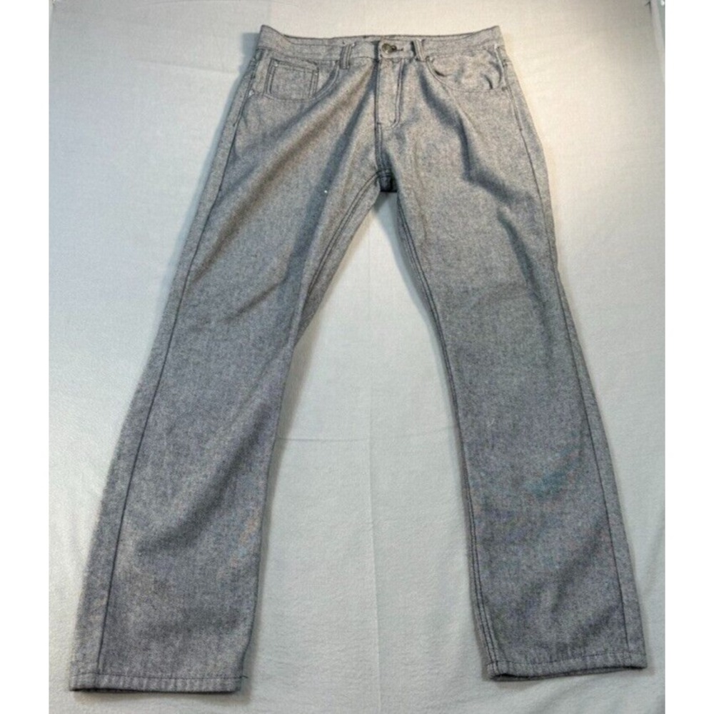 Vintage Mecca Jeans Men 34x30 Gray Baggy‎ Loose Grunge Goth Hip Hop Skater Y2K